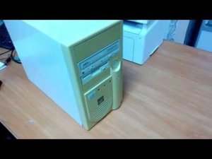 Системный блок на AMD  K6 - 233