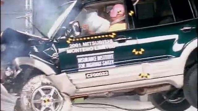Краш тест Mitsubishi Montero смотреть онлайн