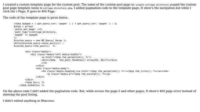 Wordpress: page/2 not working in wordpress it showing 404 page erorr