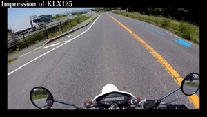 Kawasaki KLX 125 2016 model - Acceleration 0-60km/h