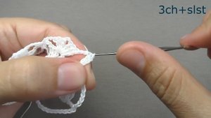 Старинное ЛЕНТОЧНОЕ КРУЖЕВО вязание крючком КАЙМА мастер-класс How to Crochet Lace Tape Ribbon