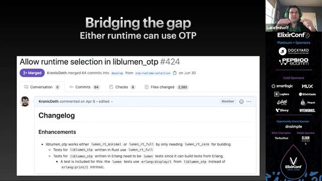 ElixirConf 2020 - Luke Imhoff - Lumen смотреть онлайн