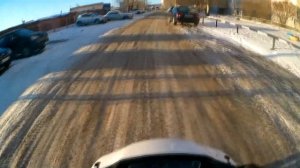 ПОКАТУШКИ ЗИМОЙ НА СКУТЕРЕ\honda dio34