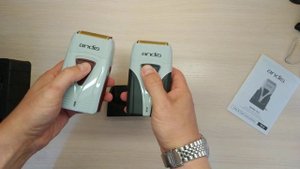 Andis ProFoil Lithium plus TS-2 - распаковка и сравнение с Andis TS-1