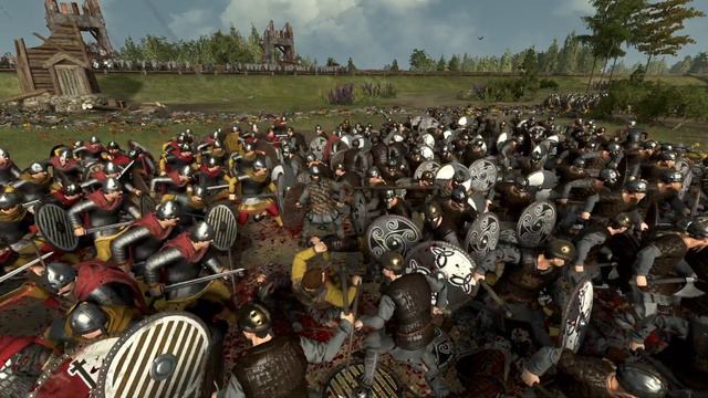 MASSIVE NORSE INVASION OF WALES! - Thrones of Britannia Total War Multiplayer Siege