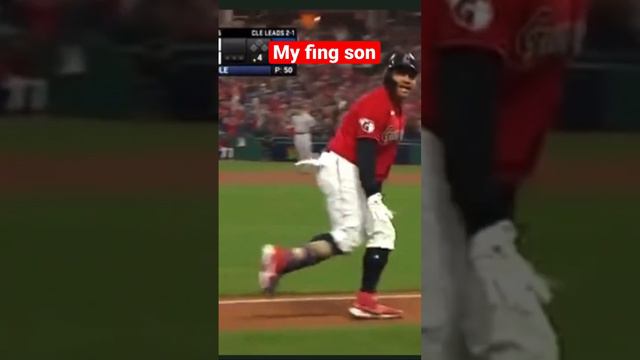 Josh Naylor says Gerrit Cole is his son after home run New York Yankees vs Cleveland Guardians game