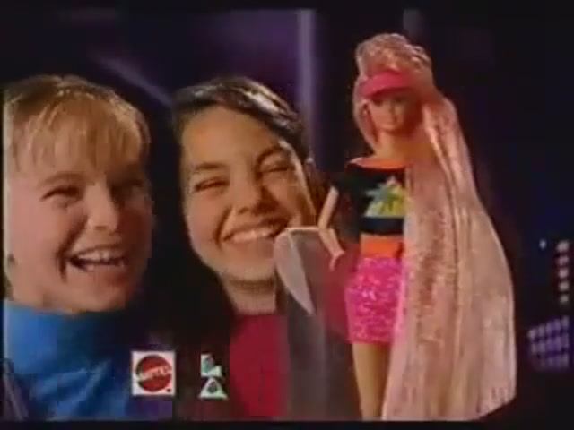 1994 Реклама куклы Барби Маттел Блестящие Волосы GLITTER HAIR BARBIE