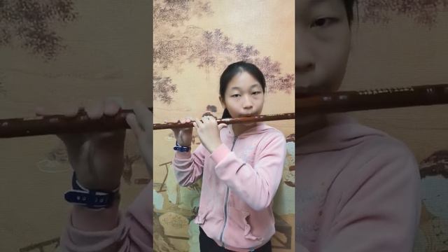 E key dizi flute practice 《Dance music of Tatar》part two @Dan Tang смотреть онлайн