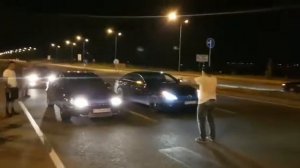 ауди s4 2.2 турбо против Мерс cls 6.3