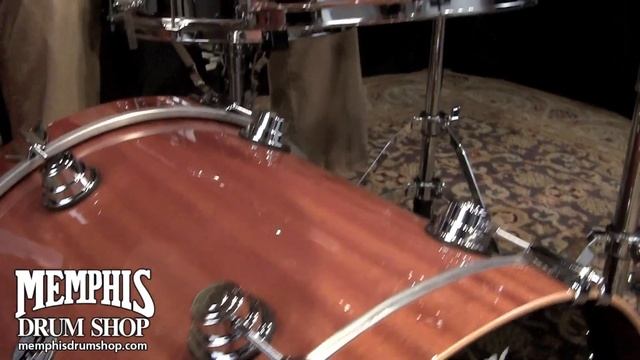 DW Collector's Series Maple/Mahogany Drum Set 20/12/14 - Natural смотреть онлайн