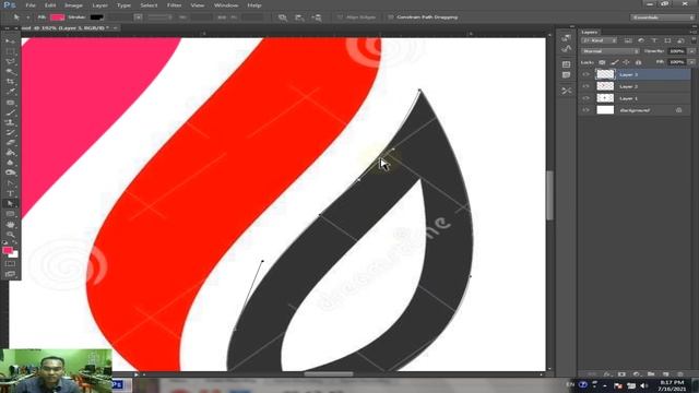 រៀនគួរឡូហ្គូ Draw a logo in Adobe Photoshop Cs6 смотреть онлайн
