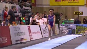 Oksana Chusovitina (UZB) VT EF 🥉2023 Cottbus World Cup Event Finals