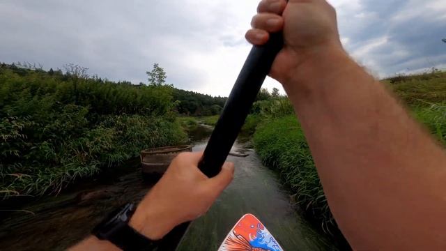 Что будет если плавать на сапе в грозу? смотреть онлайн