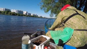 Рыбалка в Марьино. Фидер. Володя бьет рекорды по лещу. Много леща и плотвы!