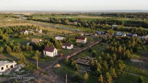 Эко Парк посёлок в соснах / строительство / Красноярский район / июль 2020 г./ Самарская область