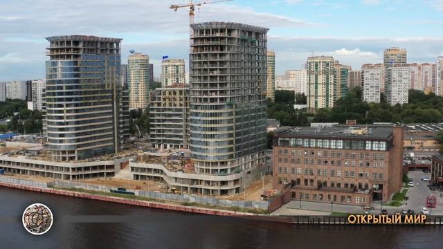 Тушино. Москва. Анаморфотная съемка 5K | Открытый Мир смотреть онлайн