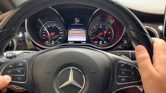 Сброс межсервисного интервала Mercedes V—class W447 смотреть онлайн