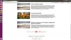 Blog theme