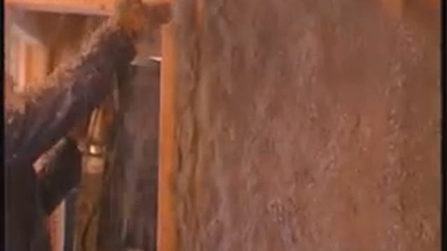 Влажное напыление Эковаты смотреть онлайн