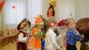 Игра Солнышко и Дождик Праздник Осени в детском саду Младшая группа