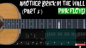 #Pink Floyd #Another Brick in the Wall - (Fingerstyle Guitar)