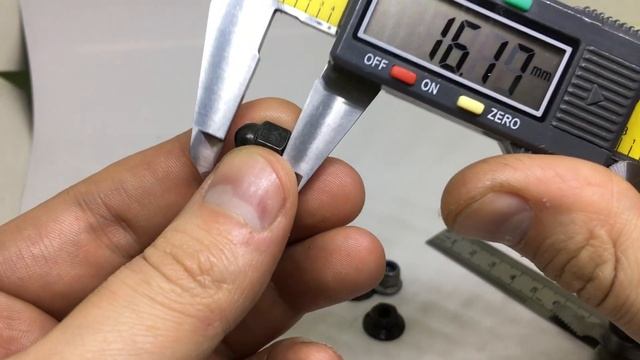 Гайка колпачковая закрытая М6 черная смотреть онлайн