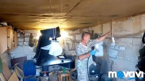 Покраска лодочного мотора Меркурий.