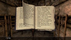 Skyrim Snowball reads CATALOGUE OF WEAPON ENHANCEMENTS