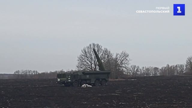 Минобороны показало работу ракетных комплексов «Искандер»