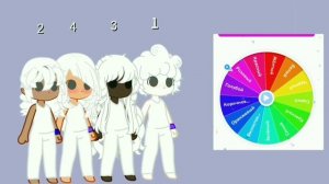 Создаю персонажей с помощью рулетки // Гача/ # 2