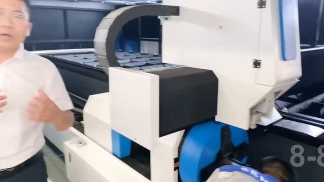 Лазерный станок по металлу Senfeng SF3015HM с модулем для резки труб и профиля