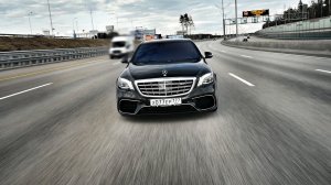 УГНАЛИ S63 AMG!! Stage 2 на 710 сил и гонка с A8L!