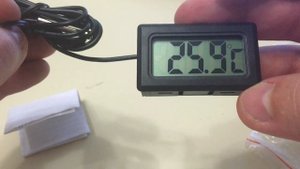 Цифровой мини термометр TL8009 с выносным датчиком температуры