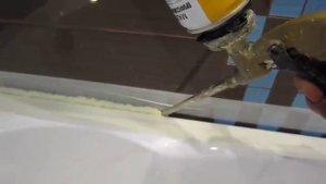 Как сделать красивый стык ванны и кафеля.