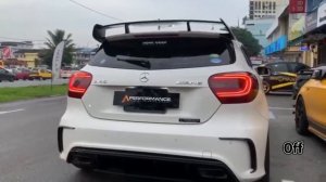 Mercedes-Benz - a180 W176  |  A Performance  Downpipe  - Valve Muffler-  Stage 2 Map