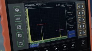 Ультразвуковой дефектоскоп УСД-60ФР | Подготовка к настройке глубиномера | Калибровка ПЭП по СО-3