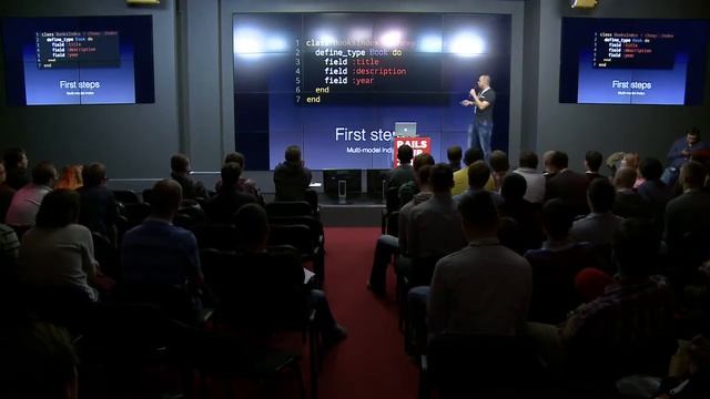 RailsClub 2014 Arkadiy Zabazhanov, Chewy - the convenient ElasticSearch смотреть онлайн