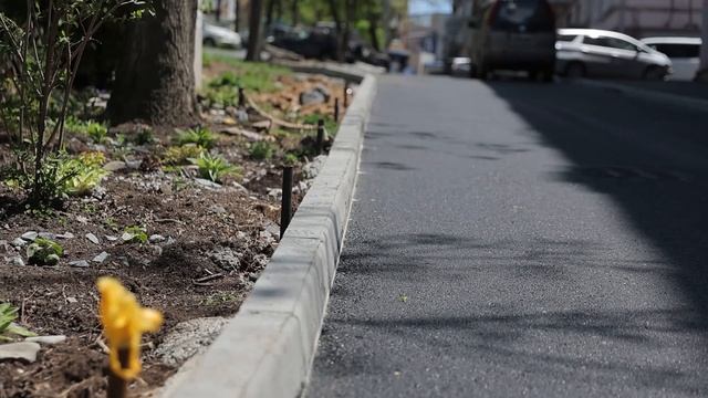 Дорогу на Олега Кошевого закатали в новый асфальт.
