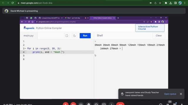 Python For & While loop By David --- Session: 08 March 2023, 9 PM. смотреть онлайн