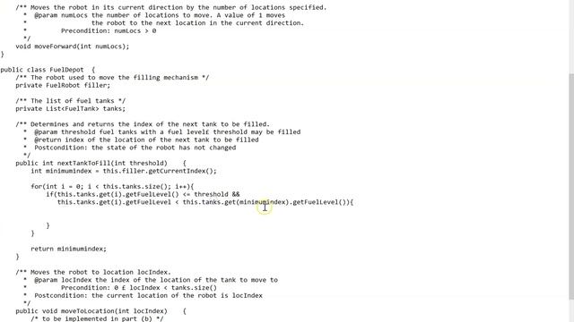 JAVA - Lesson #146 - APCSA - 2011 Free Response Question #3 - FuelDepot смотреть онлайн