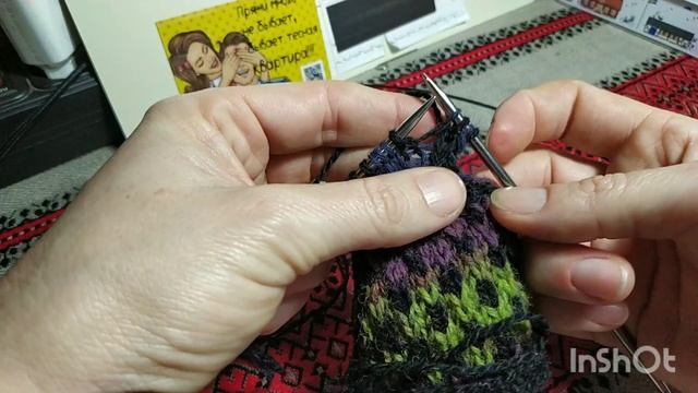 Тапочки спицами //Подробный МК / Часть 1 смотреть онлайн