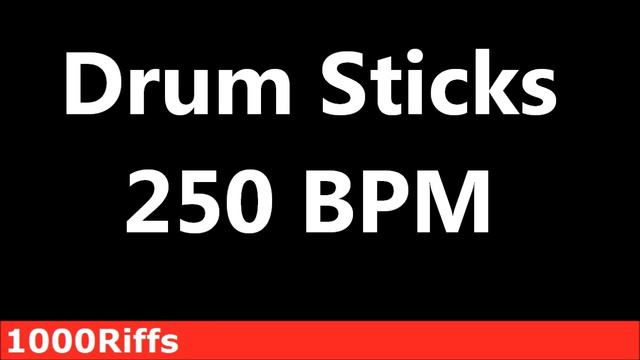 Drum Sticks Metronome : 250 BPM - Beats Per Minute смотреть онлайн