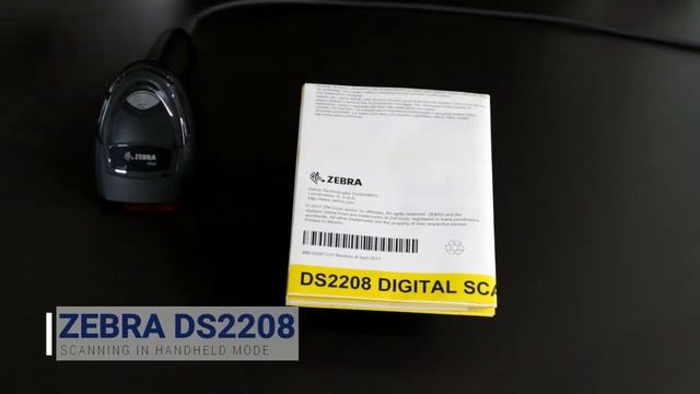 ZEBRA DS2208 SCANNING IN HANDHELD MODE | BARCOTECH PHILIPPINES INC.