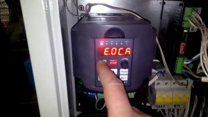 ошибка частотника. рабочее видео для форума