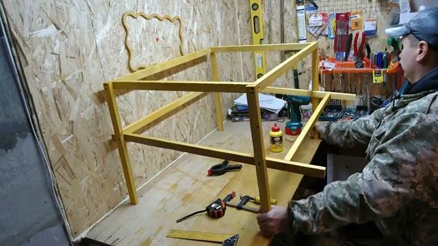 Клетка для перепелов своими руками часть 1