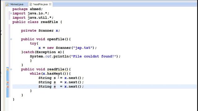 Java Programming Tutorial 58 Reading from Files смотреть онлайн