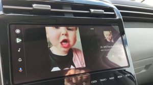 Hyundai Tucson NX4 how to play video via Fermata auto Android Auto