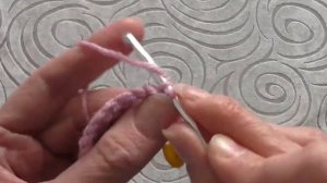 Шапка для девочки резинка 1х1 крючком спиральки  slip stitch crochet beane