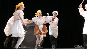 00026 "Funny lunch" belarusian dance "Весёлый обед" белорусский танец