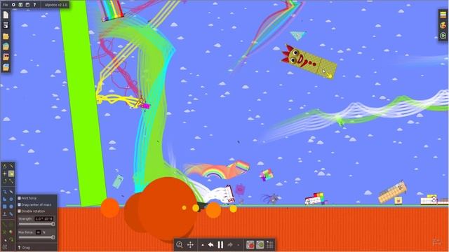 Numberblocks - The floor is lava part 4 (Survival challenge) by Algodoo смотреть онлайн